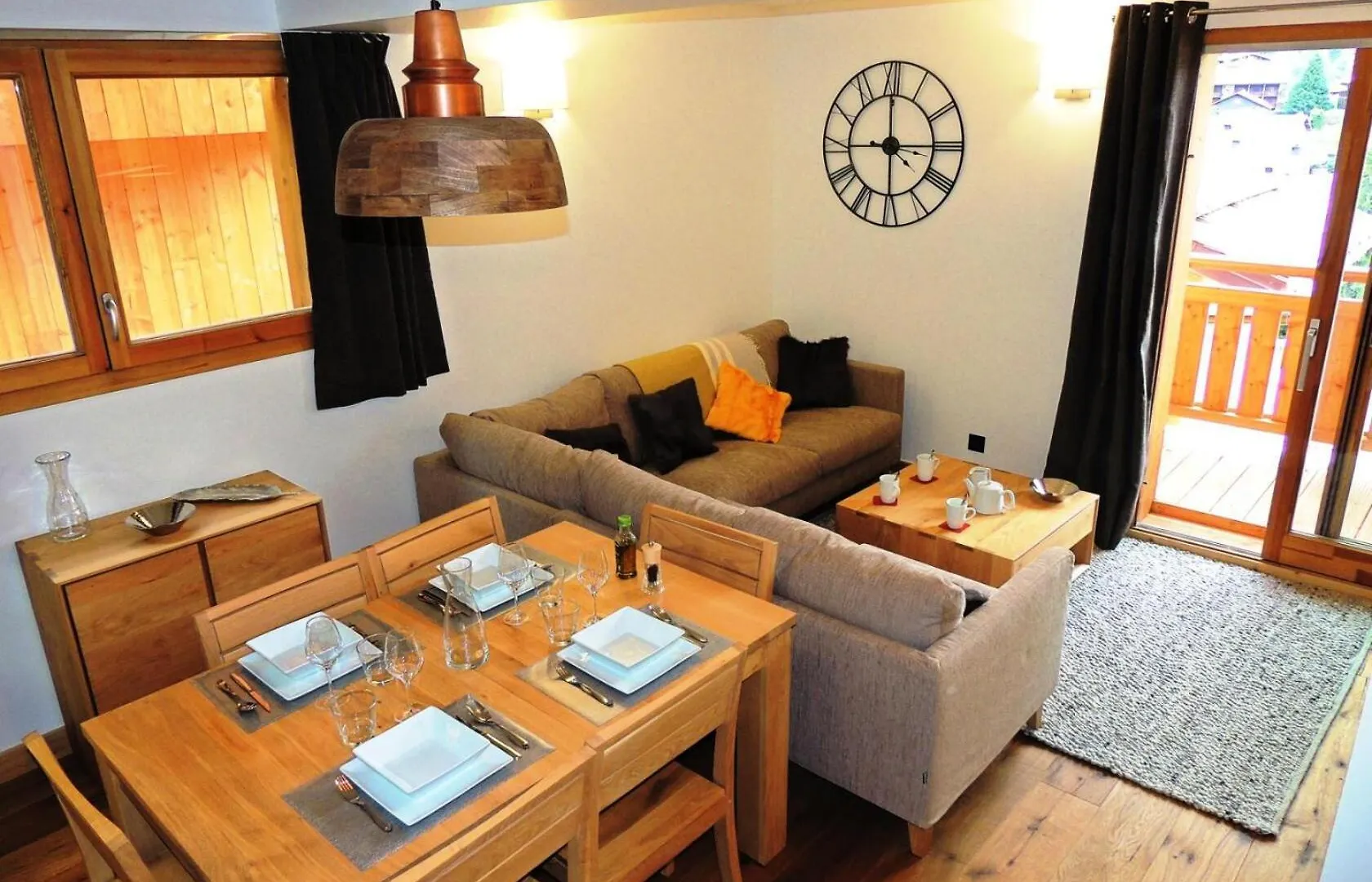 Apartment Residence Le Kilimandjaro - 3 Pieces + Cabine A Deux Pas Du Centre Village Mae-1041 Les Gets France